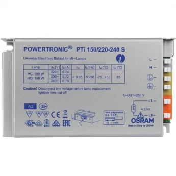 Аппарат пускорегулирующий электронный (ЭПРА) OSRAM Pti 150/220-240 S