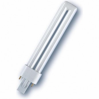 Лампа люминесцентная компактная OSRAM DULUX S 9Вт/840 G23 4099854123542
