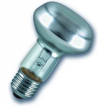 Лампа накаливания зеркальная OSRAM ЗК 60вт R63 230в E27 Лампа накаливания зеркальная OSRAM ЗК 60вт R63 230в E27